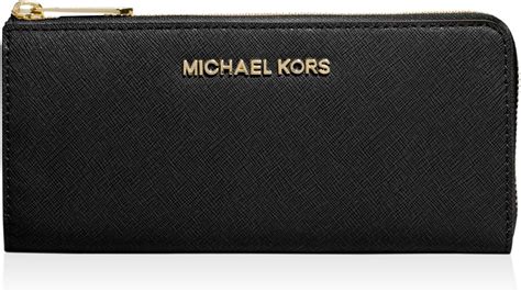 michael kors essential zip wallet for iphone 6 black saffiano|Amazon.com: Michael Kors Saffiano Wallet.